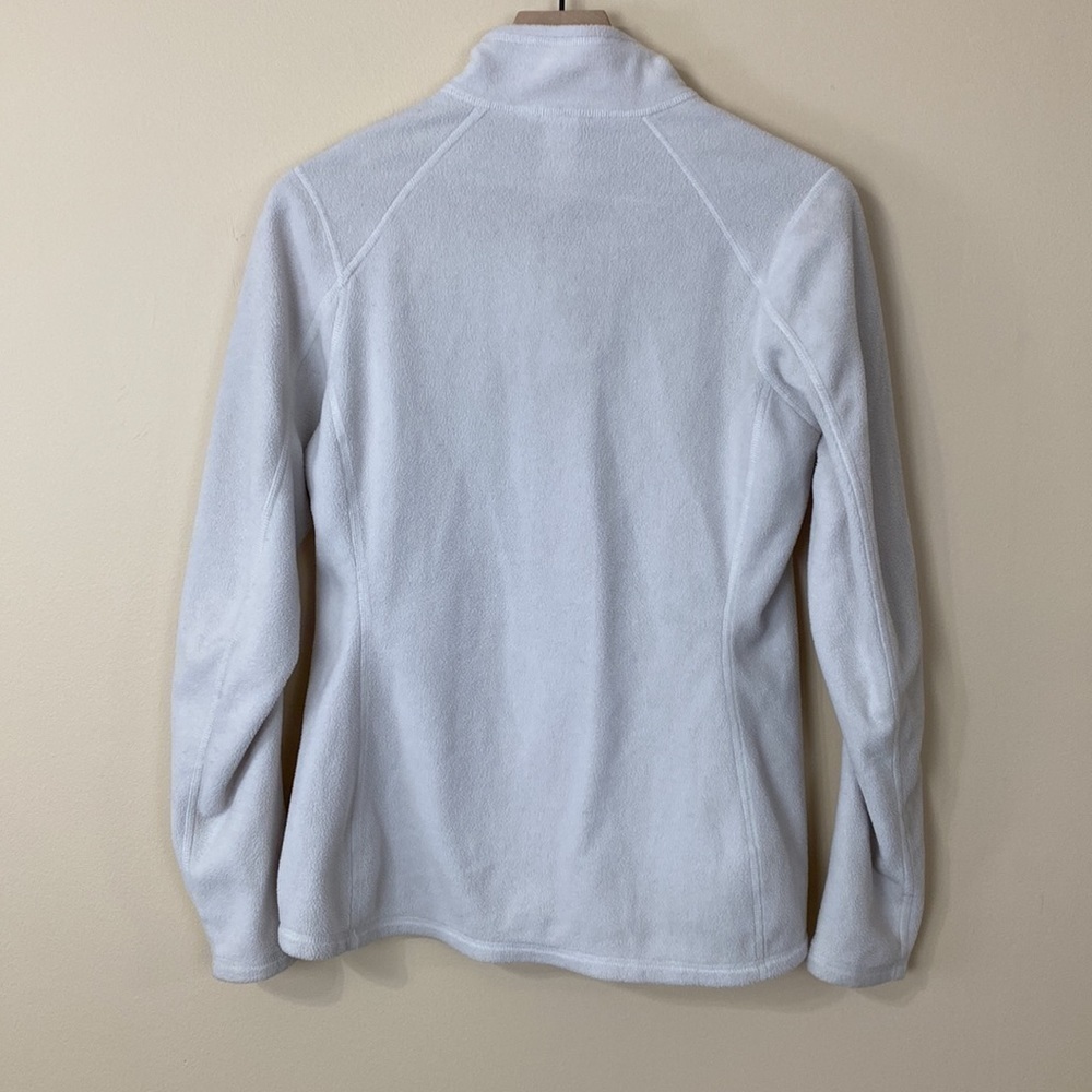Light cream The North Face fleece pullover - Picture 4 of 4